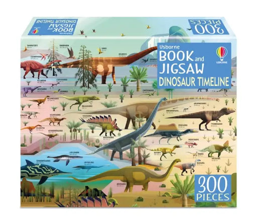 Book and Jigsaw Dinosaur Timeline by Rachel Firth