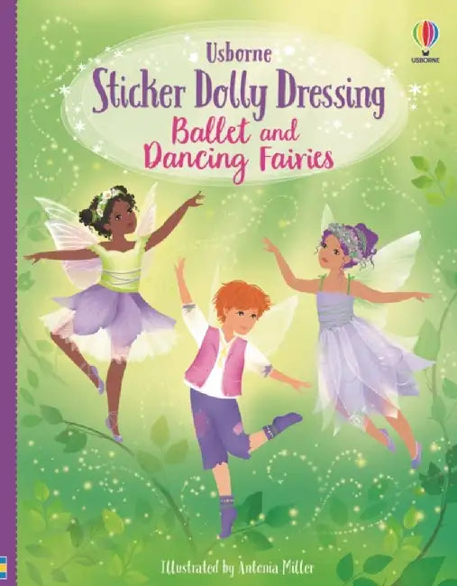 Sticker Dolly Dressing Ballet and Dancing Fairies by Fiona Watt