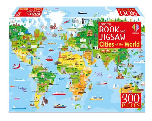 Book and Jigsaw Cities of the World by Sam Smith