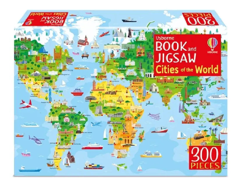 Book and Jigsaw Cities of the World by Sam Smith