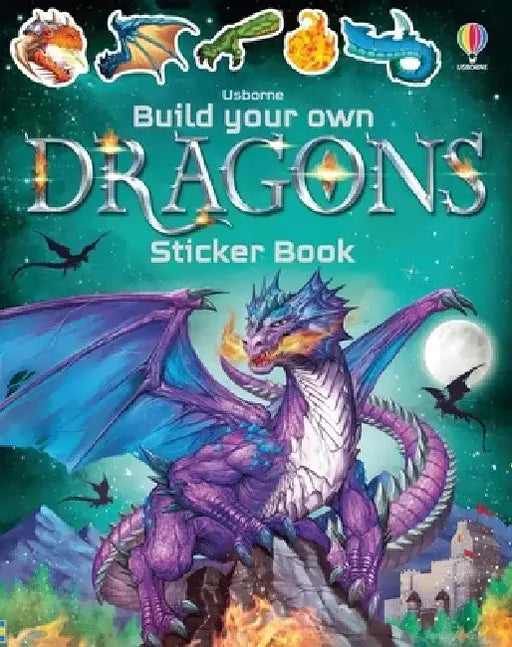 Build Your Own Dragons Sticker Book by Simon Tudhope