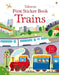 First Sticker Book Trains by Sam Taplin
