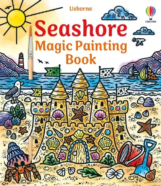Seashore Magic Painting Book by Lizzie Cope
