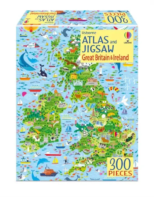 Atlas & Jigsaw Great Britain & Ireland by Sam Smith