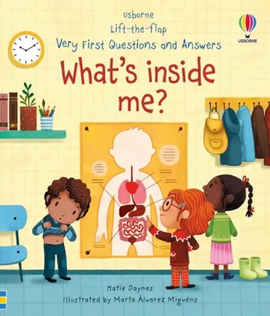 Very First Questions and Answers What's Inside Me? by Katie Daynes