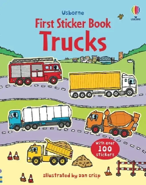First Sticker Book Trucks by Sam Taplin