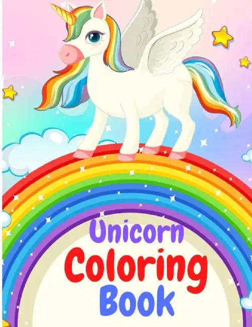 World of Unicorns: Interesting Facts About Unicorns with 60 Unique Design to Color Them by Sorens Books