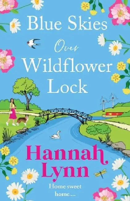 Blue Skies Over Wildflower Lock by Hannah Lynn