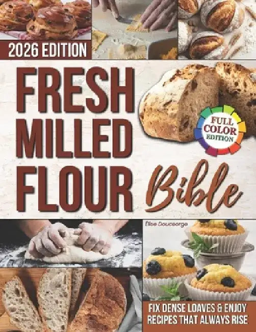 The Fresh Milled Flour Bible: Rediscover the Joy of Turning Grains into Fresh Flour and Baking Wholesome, Delicious Bread & Pastries. A Return to Trad by Elise Douceorge