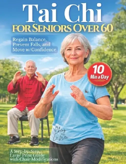 Tai Chi for Seniors Over 60: Regain Balance, Prevent Falls, and Move with Confidence - A Step-by-Step, Large Print Guide with Chair Modifications for by Senior Wellness Institute, Cheng Li Wei