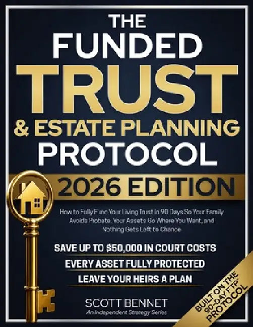 The Funded Trust & Estate Planning Protocol: The Only Book That Exposes the Paper Trust Trap And Gives You the 90-Day System to Fund Your Living Trust by Scott Bennet