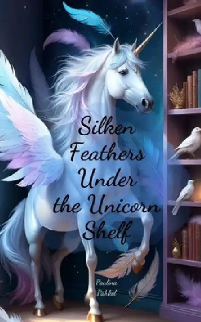 Silken Feathers Under the Unicorn Shelf by Paulina Pähkel