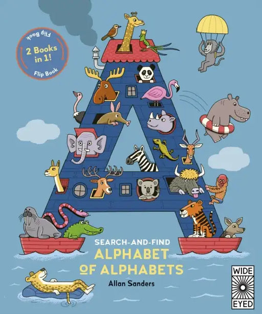 Search & Find Alphabet of Alphabets and Number of Numbers: Look & Find Games and Activities for Children by AJ Wood