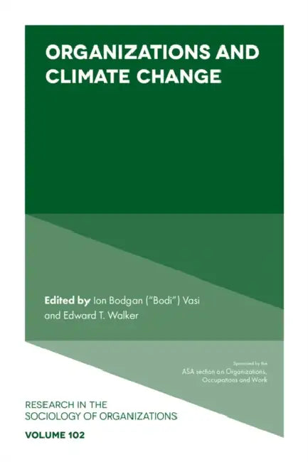 Organizations and Climate Change by Ion Bogdan Vasi, Edward T. Walker