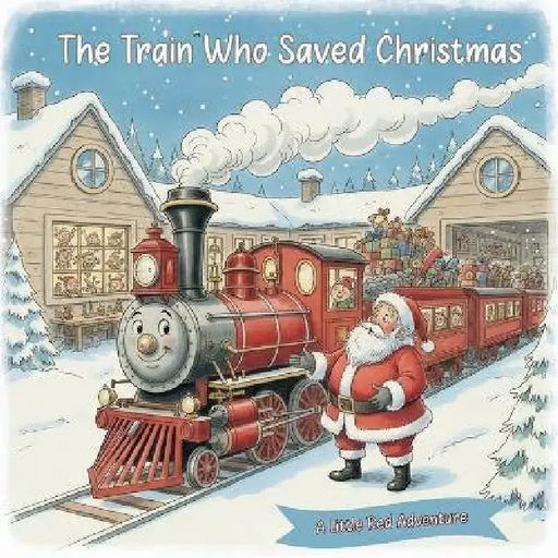 The Train Who Saved Christmas by The Bath Book Company