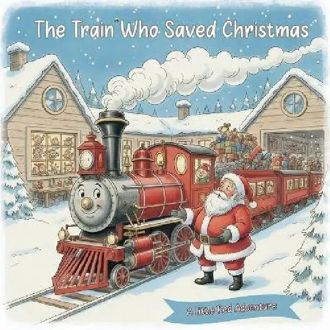 The Train Who Saved Christmas by The Bath Book Company