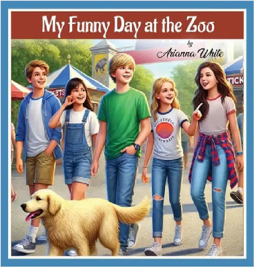 My Funny Day at the Zoo by White, Arianna