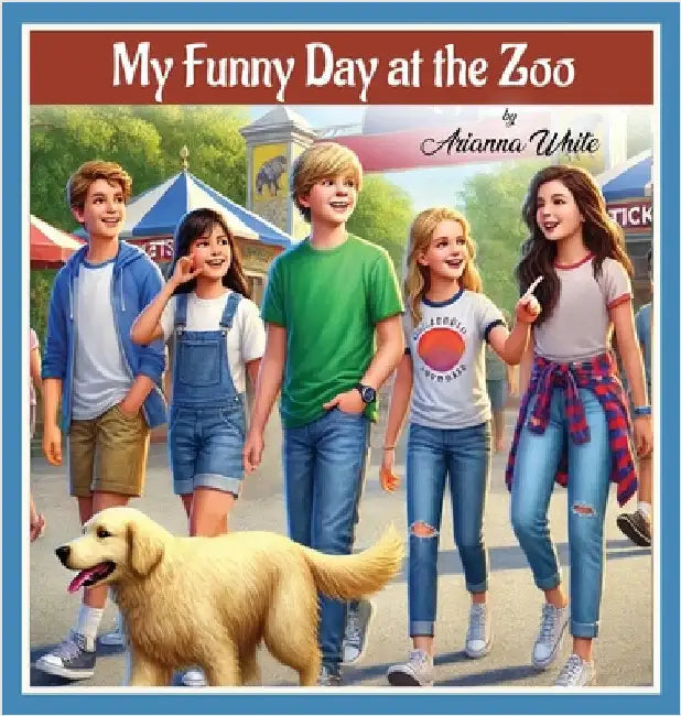 My Funny Day at the Zoo by White, Arianna