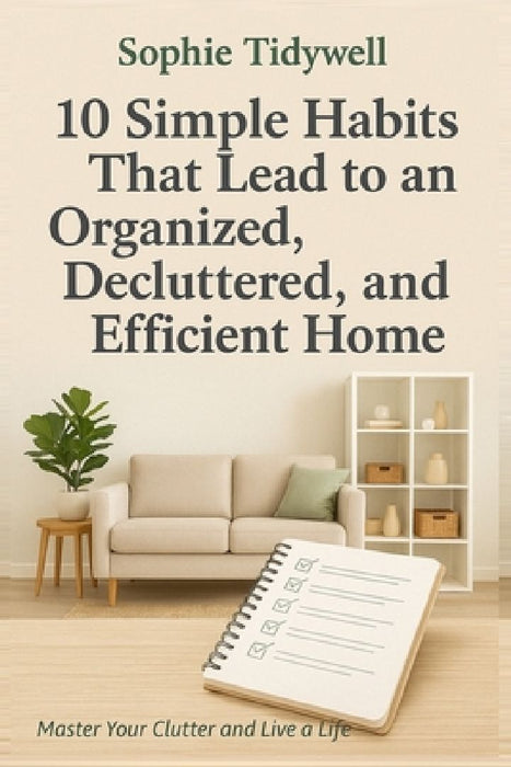 10 Simple Habits That Lead to an Organized, Decluttered, and Efficient Home: Master Your Clutter and Live a Life of Freedom by Sophie Tidywell