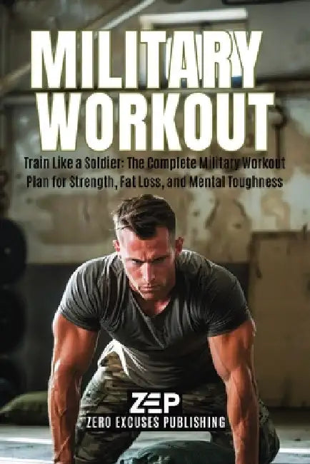 Military Workout: Train Like a Soldier: The Complete Military Workout Plan for Strength, Fat Loss, and Mental Toughness by Publishing, Zero Excuses