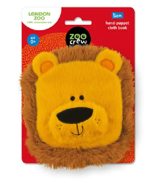 Hand-Puppet Cloth Book Lion by Make Believe Ideas, Make Believe Ideas