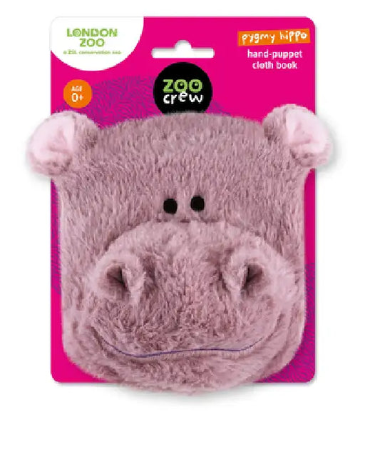 Hand-Puppet Cloth Book Pygmy Hippo by Make Believe Ideas, Make Believe Ideas