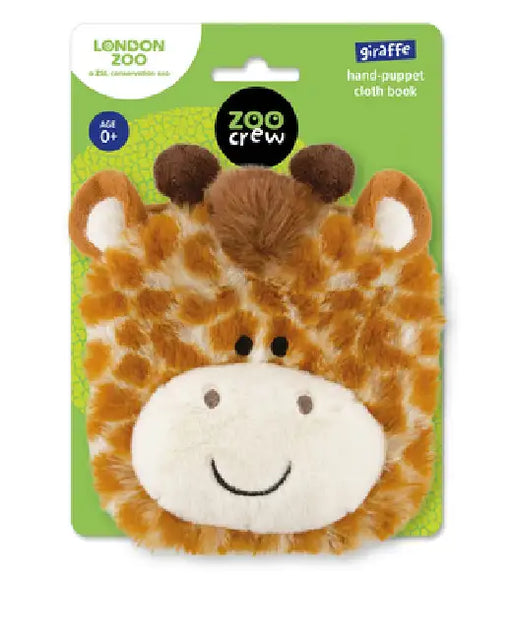 Hand-Puppet Cloth Book Giraffe by Make Believe Ideas, Make Believe Ideas