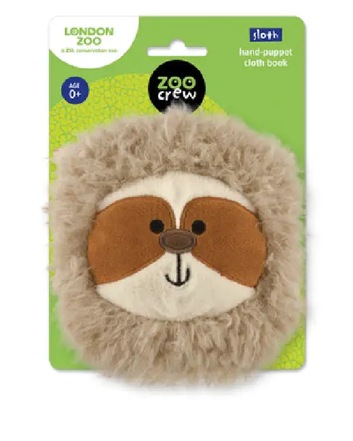 Hand-Puppet Cloth Book Sloth by Make Believe Ideas, Make Believe Ideas
