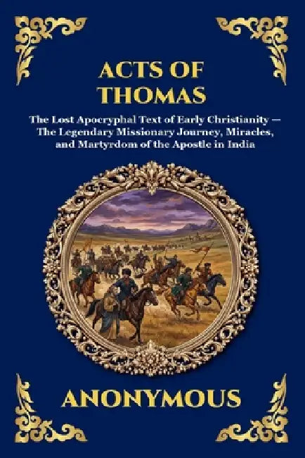 Acts of Thomas: The Lost Apocryphal Text of Early Christianity - The Legendary Missionary Journey, Miracles, and Martyrdom of the Apostle in India by Anonymous