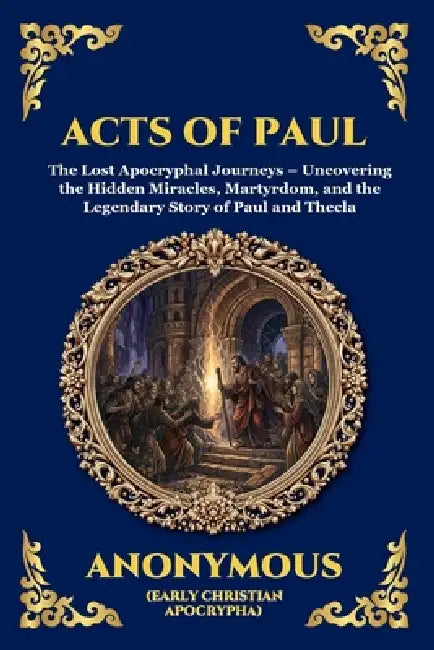 Acts of Paul: The Lost Apocryphal Journeys - Uncovering the Hidden Miracles, Martyrdom, and the Legendary Story of Paul and Thecla by Anonymous (Early Christian Apocrypha)