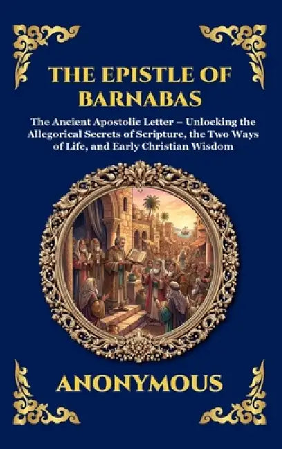 The Epistle of Barnabas: The Ancient Apostolic Letter - Unlocking the Allegorical Secrets of Scripture, the Two Ways of Life, and Early Christian Wisd by Anonymous