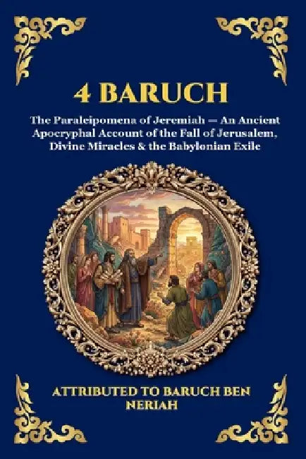 4 Baruch: The Paraleipomena of Jeremiah - An Ancient Apocryphal Account of the Fall of Jerusalem, Divine Miracles & the Babylonian Exile by Attributed to Baruch Ben Neriah
