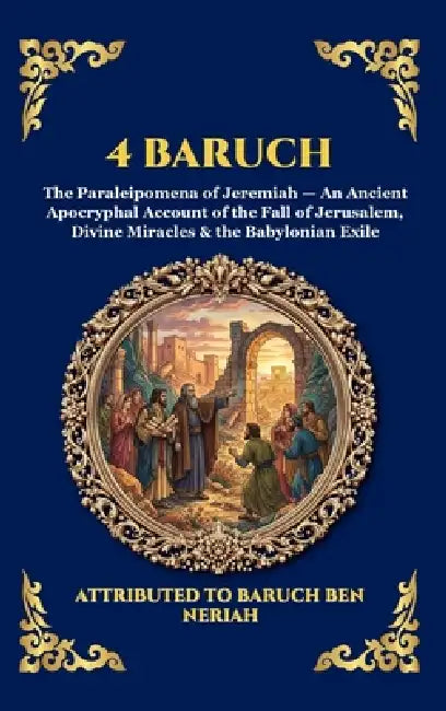 4 Baruch: The Paraleipomena of Jeremiah - An Ancient Apocryphal Account of the Fall of Jerusalem, Divine Miracles & the Babylonian Exile (Deluxe Hardc by Attributed to Baruch Ben Neriah