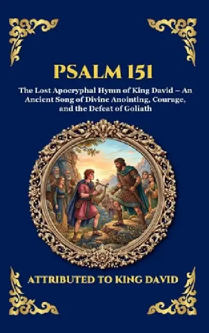 Psalm 151: The Lost Apocryphal Hymn of King David - An Ancient Song of Divine Anointing, Courage, and the Defeat of Goliath (Deluxe Hardcover Edition by Attributed to King David
