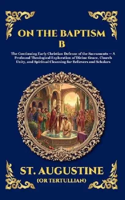 On the Baptism B: The Continuing Early Christian Defense of the Sacraments - A Profound Theological Exploration of Divine Grace, Church Unity, and Spi by St Augustine