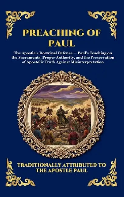 Preaching of Paul: The Essential Epistles, Sermons & Theological Teachings That Built the Early Church and Shaped Modern Christianity (Deluxe Hardcove by The Apostle Paul