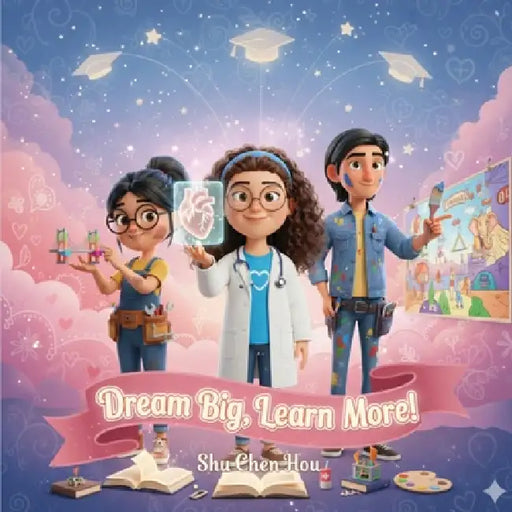 Dream Big, Learn More!: A Children's Story About Dreams, Learning, and Turning Ideas into Reality by Shu Chen Hou