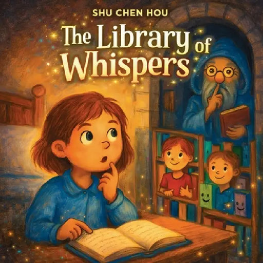 The Library of Whispers: A Magical Bedtime Story About Curiosity, Learning, and Wonder by Hou