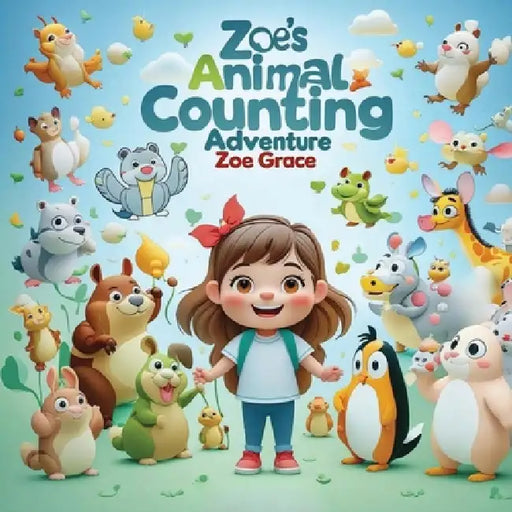 Zoe's Animal Counting Adventure: A Fun Rhyming Counting Book for Toddlers Ages 2-5 with Cute Animal Friends by Zoe Grace