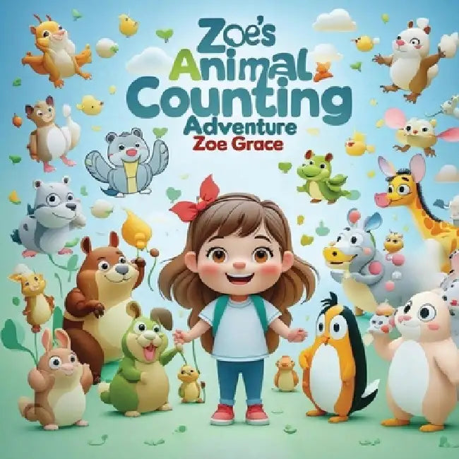 Zoe's Animal Counting Adventure: A Fun Rhyming Counting Book for Toddlers Ages 2-5 with Cute Animal Friends by Zoe Grace