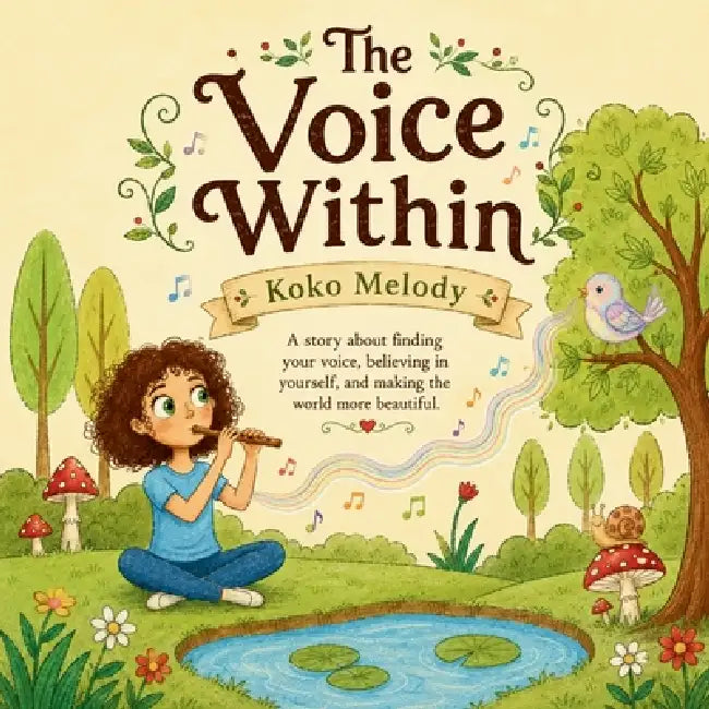 The Voice Within: A Picture Book About Finding Your Unique Voice, Courage, and Belonging by Koko Melody