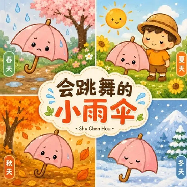 会跳舞的小雨伞: 一本关于勇气、成长与接  by Shu Chen Hou