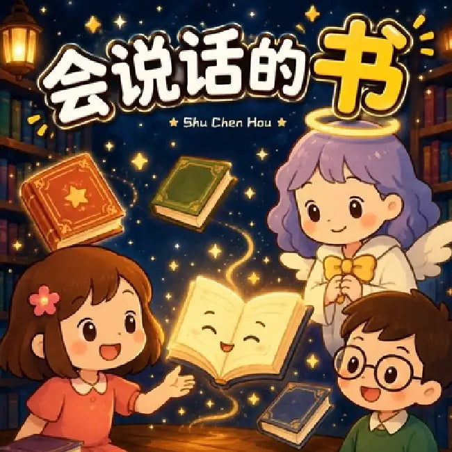 会说话的书: 献给孩子的阅读启蒙故事，学 by Shu Chen Hou