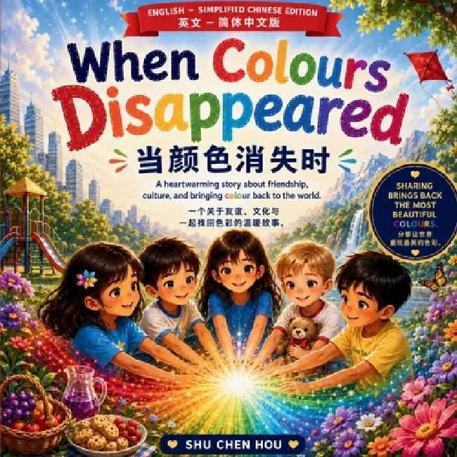 When Colours Disappeared 当颜色消失时: 英文・简体中文双语 by Shu Chen Hou