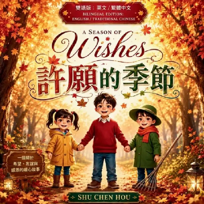 A Season of Wishes 許願的季節: A Heartwarming English & Traditional Chinese Christmas Story About Kindness, Friendship, by Shu Chen Hou