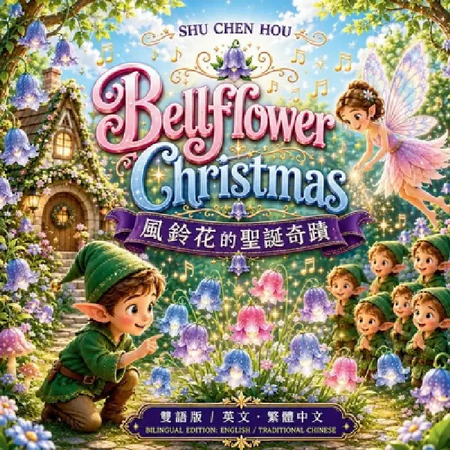 Bellflower Christmas 風鈴花的聖誕奇蹟: Bilingual Edition: English & Traditional Chinese Christmas Fair by Shu Chen Hou