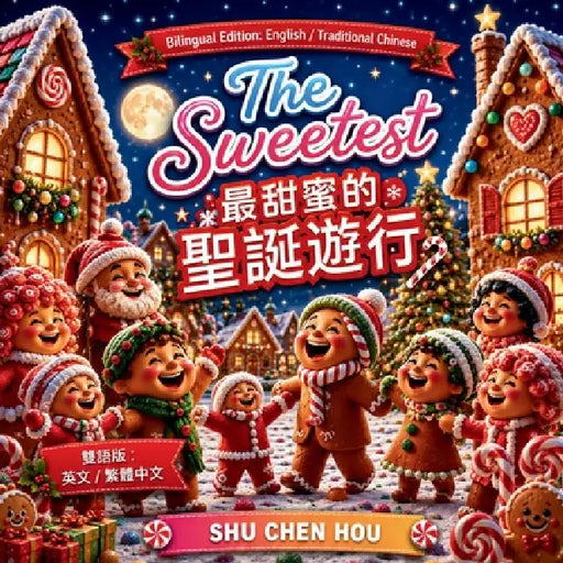 The Sweetest Christmas March 最甜蜜的聖誕遊行: A Bilingual English & Traditional Chinese Christmas Sto by Shu Chen Hou
