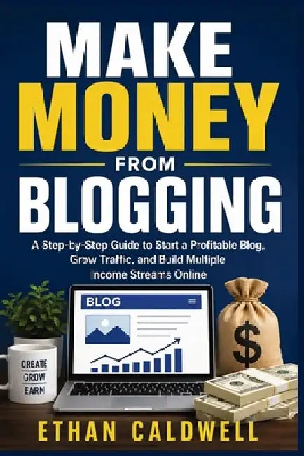 Make Money from Blogging: A Step-by-Step Guide to Start a Profitable Blog, Grow Traffic, and Build Multiple Income Streams Online by Ethan Calwell