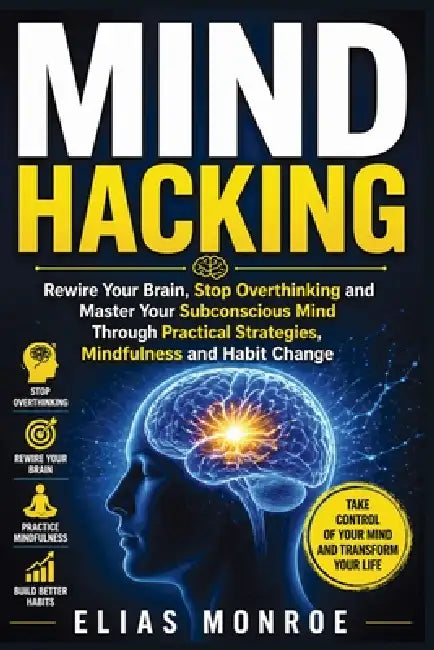 Mind Hacking: Rewire Your Brain, Stop Overthinking and Master Your Subconscious Mind Through Practical Strategies, Mindfulness and Habit Change by Elias Monroe