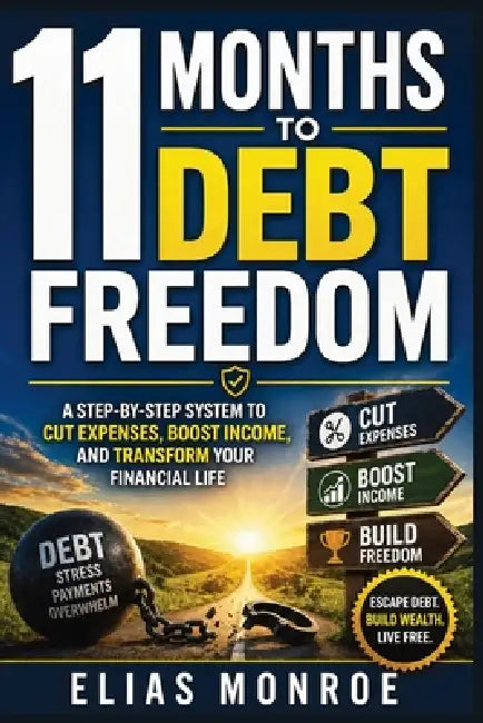 11 Months to Debt Freedom: A Step-by-Step System to Cut Expenses, Boost Income, and Transform Your Financial Life by Elias Monroe